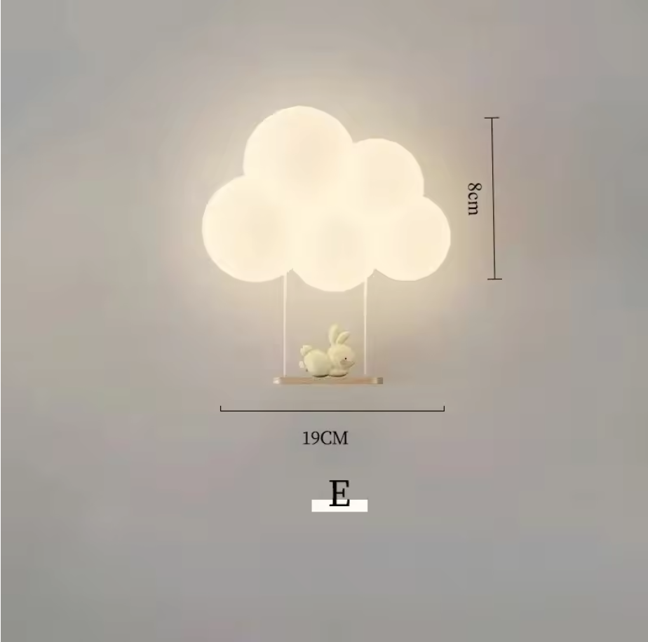 WonderGlow Animal Wall Light – Children's LED Wall Lamp | Nursery Night Light | Whimsical Bedroom Lighting