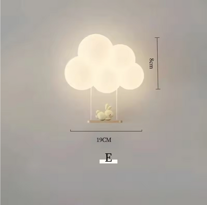 WonderGlow Animal Wall Light – Children's LED Wall Lamp | Nursery Night Light | Whimsical Bedroom Lighting