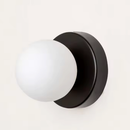 Nordic Orb Glass Pendant Light – Scandinavian LED Ceiling Light | Soft Ambient Illumination | Modern Interior Elegance