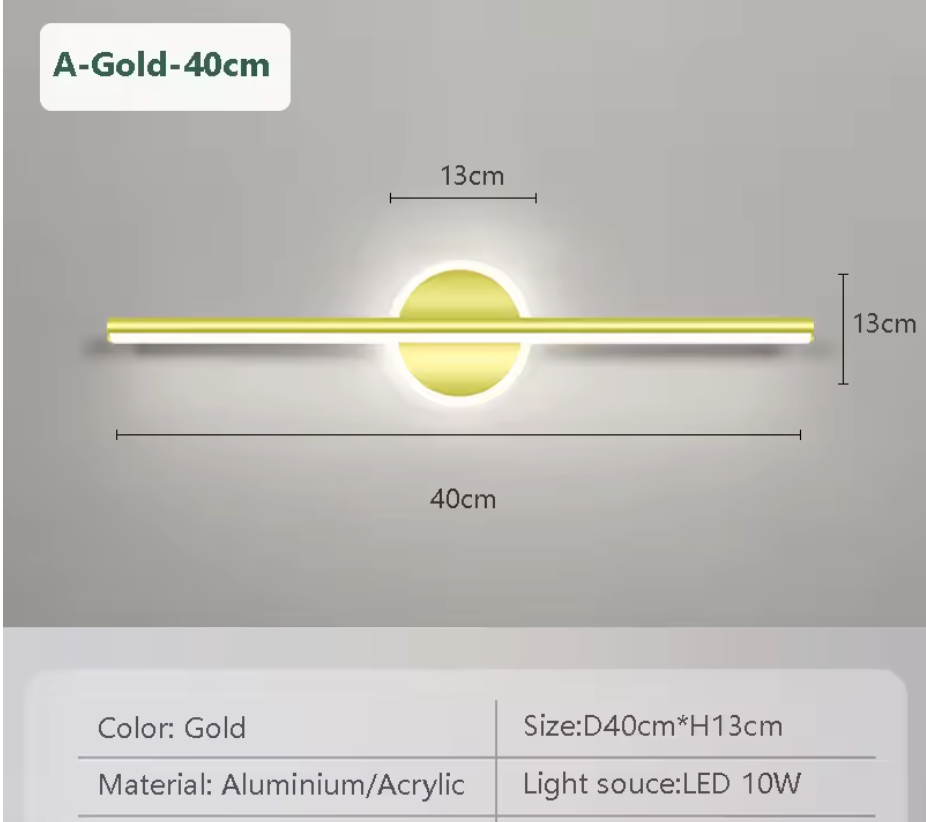 Leigh Linear LED Wall Light – Modern Architectural Wall Lamp | Contemporary Ambient Lighting | Minimalist Interior Design
