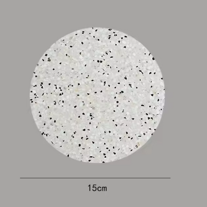 Nordic Terrazzo Wall Light – Scandinavian Marble Wall Lamp | Modern Hallway Lighting | Minimalist Interior Elegance