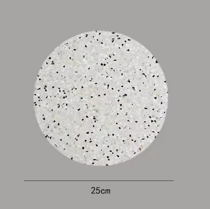 Nordic Terrazzo Wall Light – Scandinavian Marble Wall Lamp | Modern Hallway Lighting | Minimalist Interior Elegance