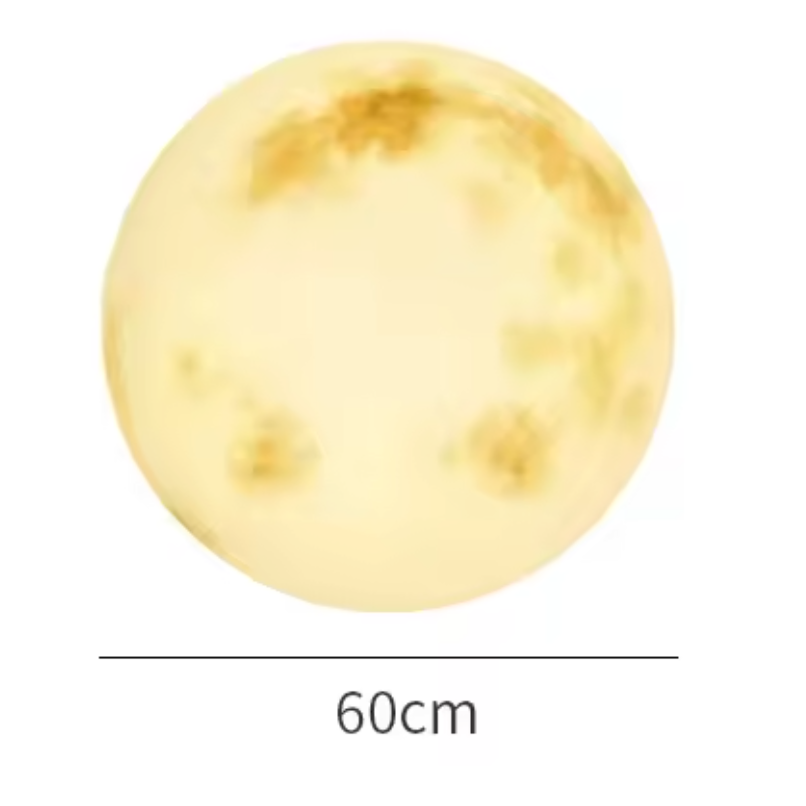 Moon Lamp – Moon-Shaped Garden Light | Rechargeable Decorative Outdoor Lighting