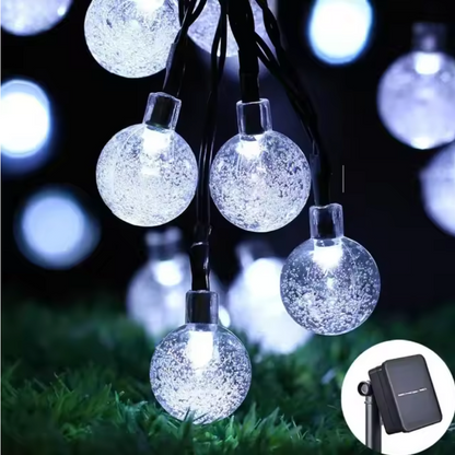 Solarite Solar LED String Lights – Waterproof Outdoor Fairy Lights | Solar Garden Lighting