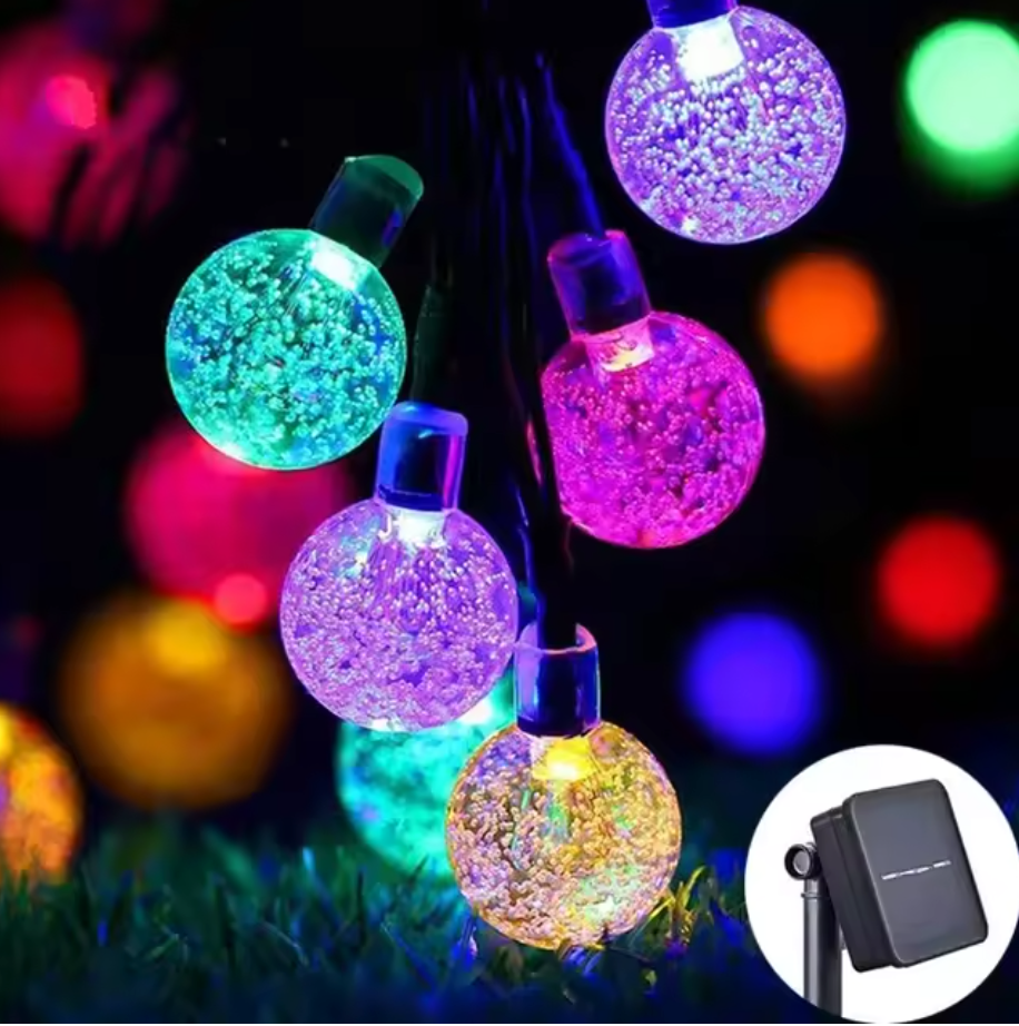 Solarite Solar LED String Lights – Waterproof Outdoor Fairy Lights | Solar Garden Lighting