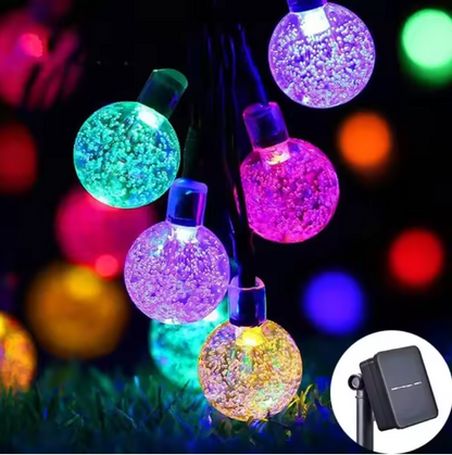 Solarite Solar LED String Lights – Waterproof Outdoor Fairy Lights | Solar Garden Lighting