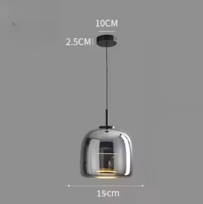 Hotel Glass Pendant Light – Luxury Glass Hanging Lamp | Elegant Contemporary Ceiling Lighting
