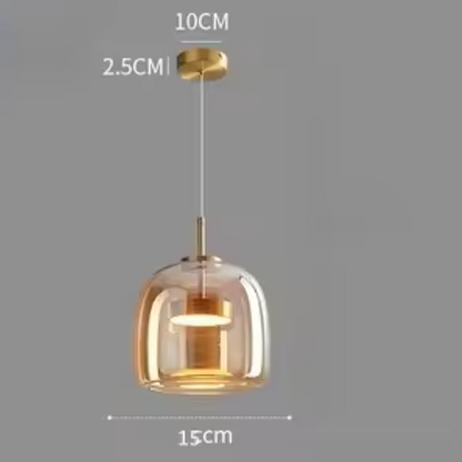 Hotel Glass Pendant Light – Luxury Glass Hanging Lamp | Elegant Contemporary Ceiling Lighting