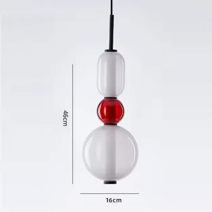Candied Glass Pendant Light – Colourful Modern Hanging Lamp | Artistic Contemporary Ceiling Lighting