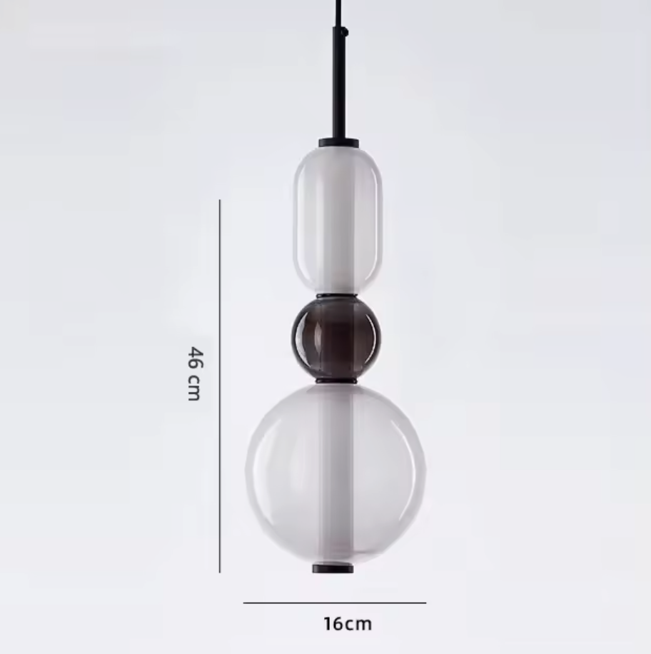 Candied Glass Pendant Light – Colourful Modern Hanging Lamp | Artistic Contemporary Ceiling Lighting