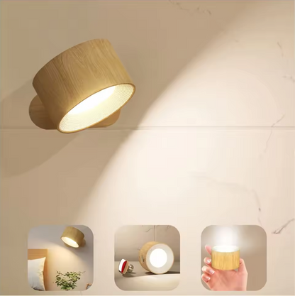 FlexiBeam Wireless Wall Light – Rechargeable Magnetic LED Lamp | 360° Adjustable Ambient Lighting