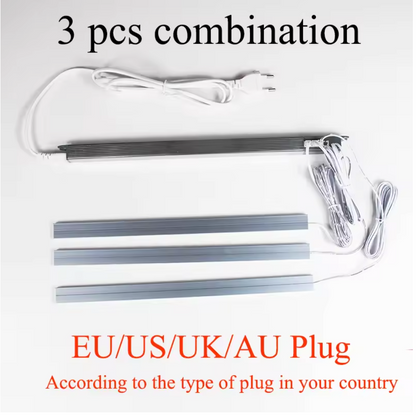 EdgeGlow Pro LED Shelf Light – Invisible Cabinet Lighting | Dimmable Warm White Display Illumination