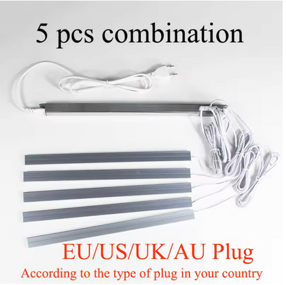 EdgeGlow Pro LED Shelf Light – Invisible Cabinet Lighting | Dimmable Warm White Display Illumination