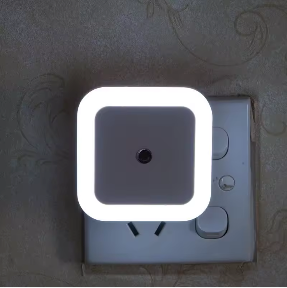 NightSense LED Plug-In Night Light – Automatic Dusk Sensor Lamp | Soft Ambient Safety Lighting
