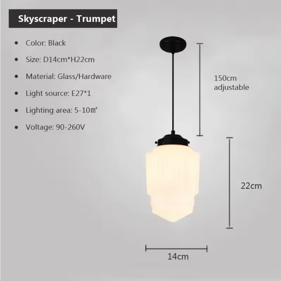 Aurelia Globe Pendant Light – Mid-Century Glass Ceiling Lamp | Art Deco Statement Lighting