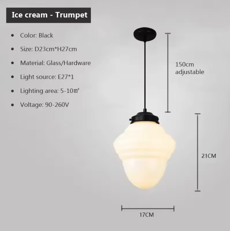 Aurelia Globe Pendant Light – Mid-Century Glass Ceiling Lamp | Art Deco Statement Lighting