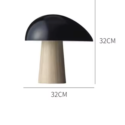 Nordiva Table Lamp – Scandinavian Wooden Accent Lighting | Modern Minimalist Design