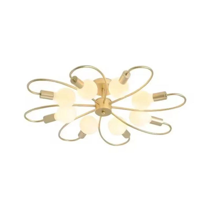 BLOOM Ceiling Light – Sculptural Glass Chandelier | Modern Geometric Statement Lighting