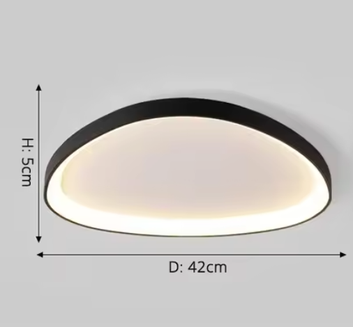 DEWY Ceiling Light – Artistic Three-Part LED Ceiling Lamp | Modern Sculptural Ambient Lighting