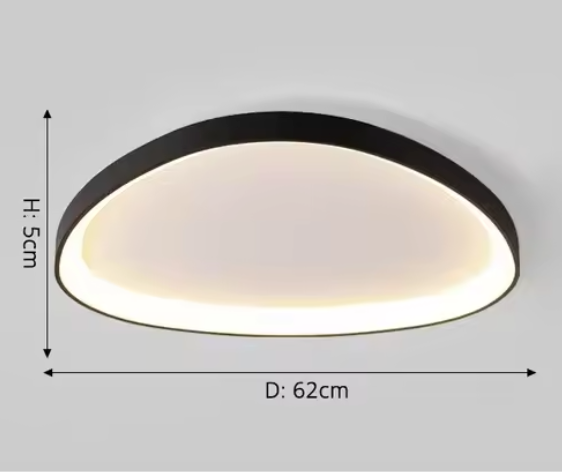 DEWY Ceiling Light – Artistic Three-Part LED Ceiling Lamp | Modern Sculptural Ambient Lighting