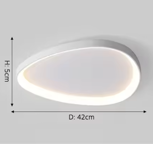 DEWY Ceiling Light – Artistic Three-Part LED Ceiling Lamp | Modern Sculptural Ambient Lighting