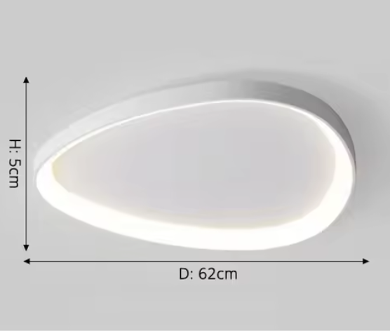 DEWY Ceiling Light – Artistic Three-Part LED Ceiling Lamp | Modern Sculptural Ambient Lighting