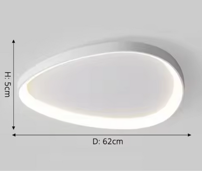 DEWY Ceiling Light – Artistic Three-Part LED Ceiling Lamp | Modern Sculptural Ambient Lighting