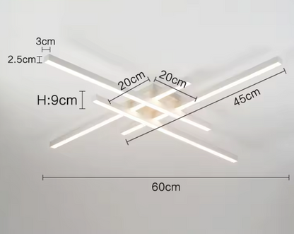 Bondigo Modern LED Ceiling Light – Minimalist Contemporary Ceiling Lamp | Elegant Architectural Lighting