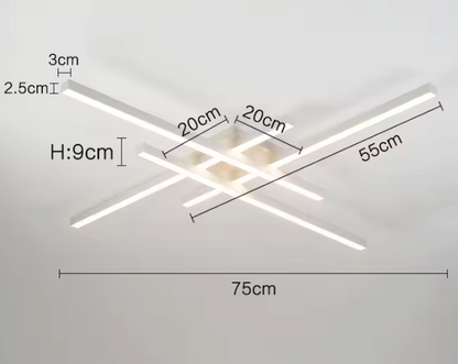 Bondigo Modern LED Ceiling Light – Minimalist Contemporary Ceiling Lamp | Elegant Architectural Lighting
