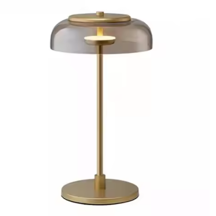 Aurélo – Designer Glass Table Lamp with LED & Postmodern Style