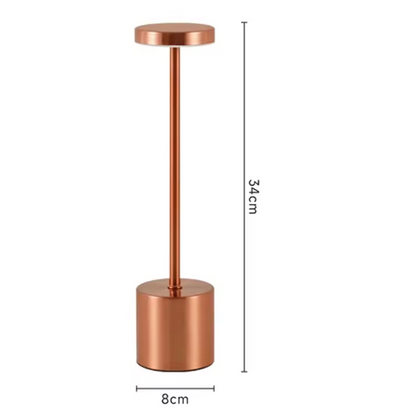 LumiÉlan – Rechargeable Table Lamp with Touch Control, 3 Light Colours & Stepless Dimming