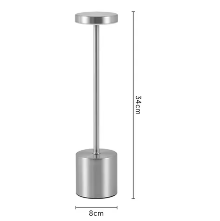 LumiÉlan – Rechargeable Table Lamp with Touch Control, 3 Light Colours & Stepless Dimming