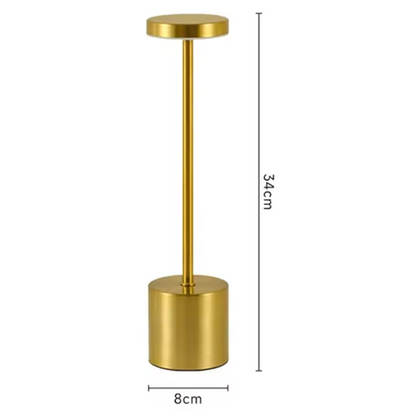 LumiÉlan – Rechargeable Table Lamp with Touch Control, 3 Light Colours & Stepless Dimming