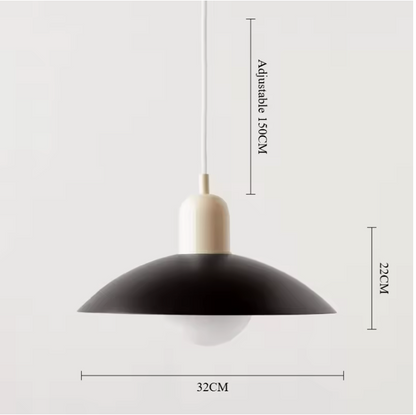 Modena Macaron Pendant Light – Bauhaus Inspired Hanging Lamp | Colourful Modern Ceiling Lighting for Contemporary Interiors