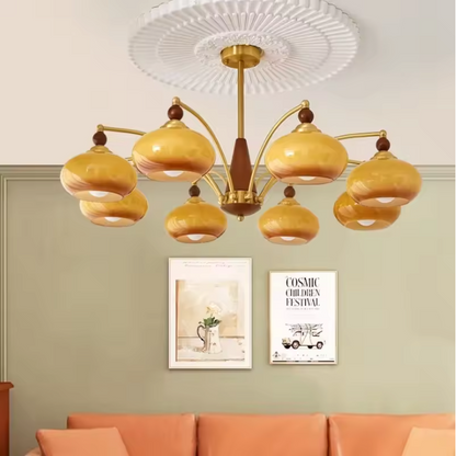 Retro Melodica Chandelier – Victorian-Inspired Luxury Ceiling Light | Elegant Vintage Interior Lighting