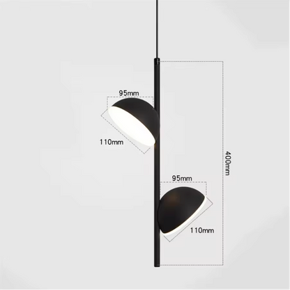 Tiraha Pendant Light – Modern Linear LED Hanging Lamp | Adjustable Contemporary Interior Lighting