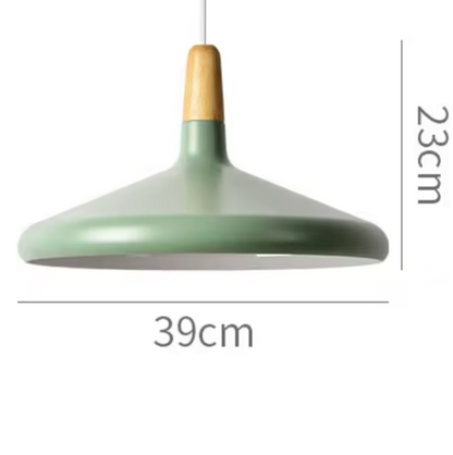 French Macaron Cone Pendant Light – Colourful Modern Hanging Lamp | Elegant Scandinavian Ceiling Lighting