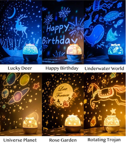 Starry - EIN EINZIGARTIGES NACHTLICHT FÜR KINDER-Leuchtezauber