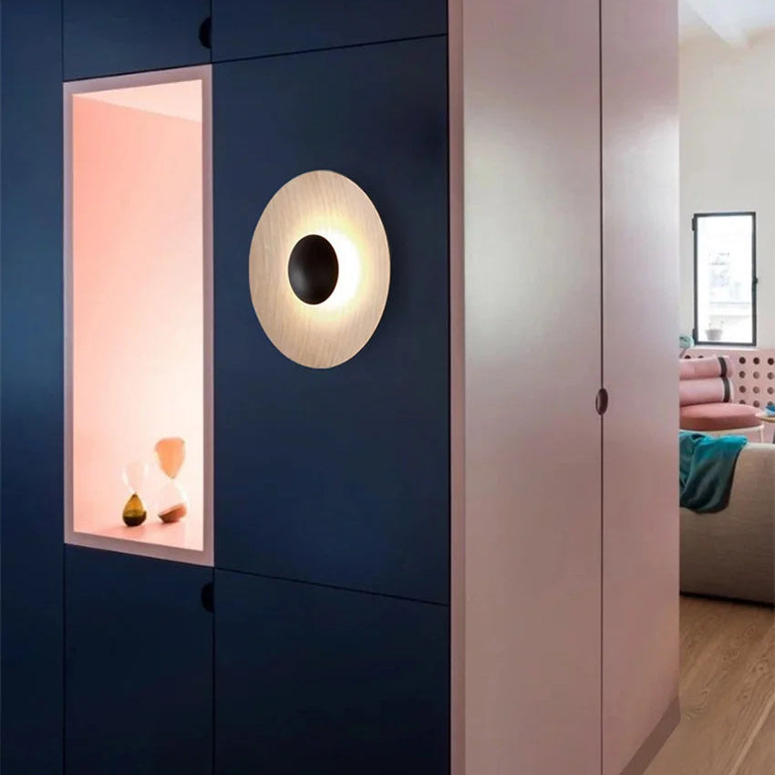 Skovra Halo Wall Light – Scandinavian LED Wall Lamp | Modern Up & Down Ambient Lighting