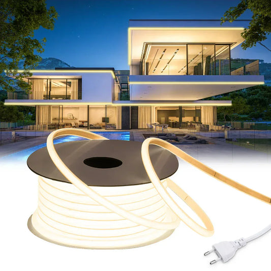 NeoGlow COB LED Neon Light Strip – Waterproof Flexible Lighting for Indoor & Outdoor Use