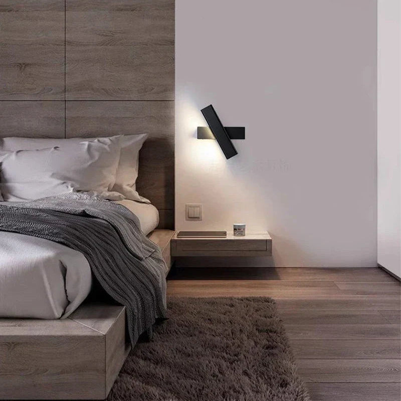 Lumoir Pivot Wall Light – Adjustable Nordic LED Wall Lamp | Dimmable Modern Reading & Ambient Lighting