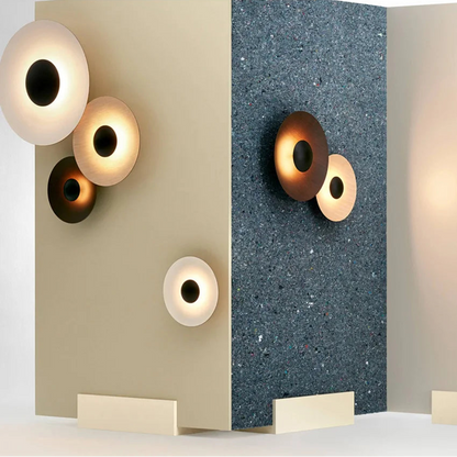 Skovra Halo Wall Light – Scandinavian LED Wall Lamp | Modern Up & Down Ambient Lighting