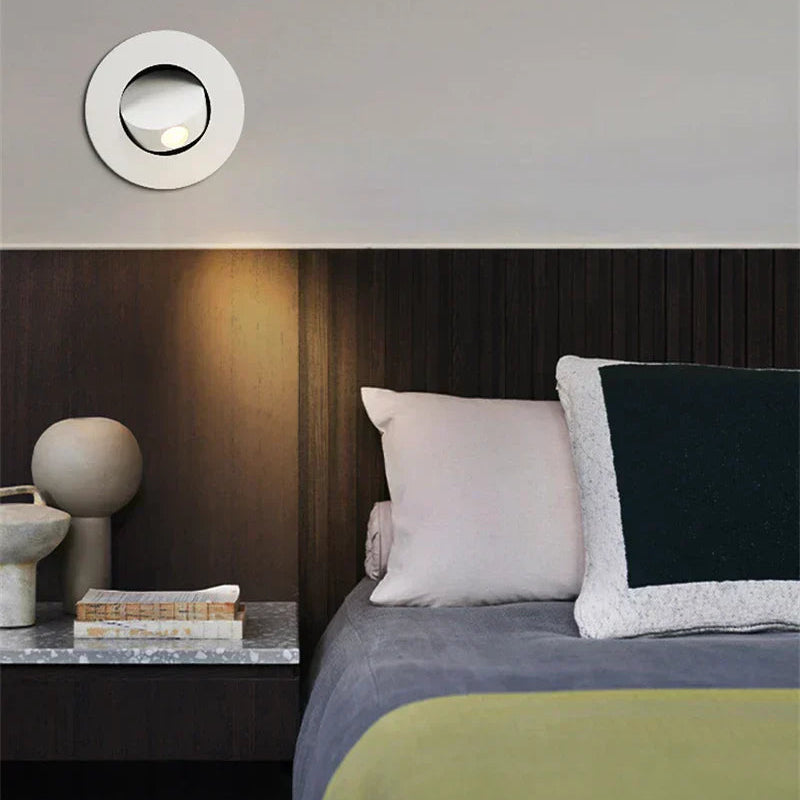 Arctis Pivot Wall Light – Adjustable Recessed LED Reading Lamp | Minimalist Nordic Wall Lighting