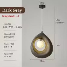 Sabiora Pendant Light – Round Wabi-Sabi Hanging Lamp | Minimalist Japandi Ceiling Lighting
