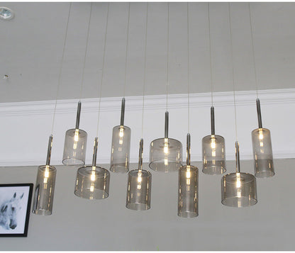 Milano Glass Pendant Light – Luxury LED Chandelier | Contemporary Italian Designer Lighting | Elegant Interior Centrepiece
