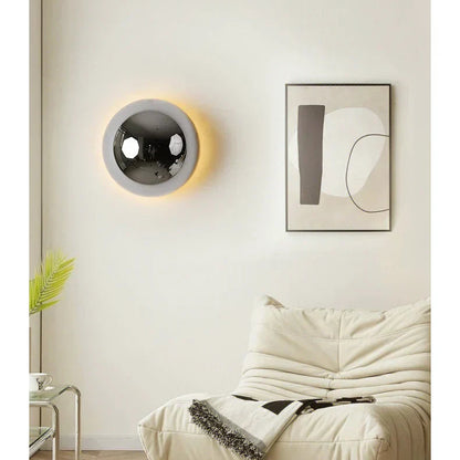 Orvello Round Wall Light – Bauhaus LED Wall Lamp | Modern Up & Down Ambient Lighting
