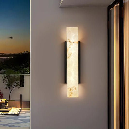 SOLMAR Marmeren LED Wandlamp-Leuchtezauber