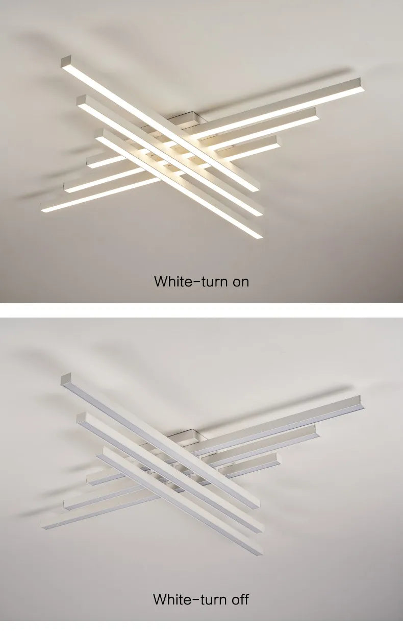 Modern Nordic LED Ceiling Light – Minimalist Flush Mount Ceiling Lamp | Energy-Efficient Home Lighting | Premium Contemporary Fixture