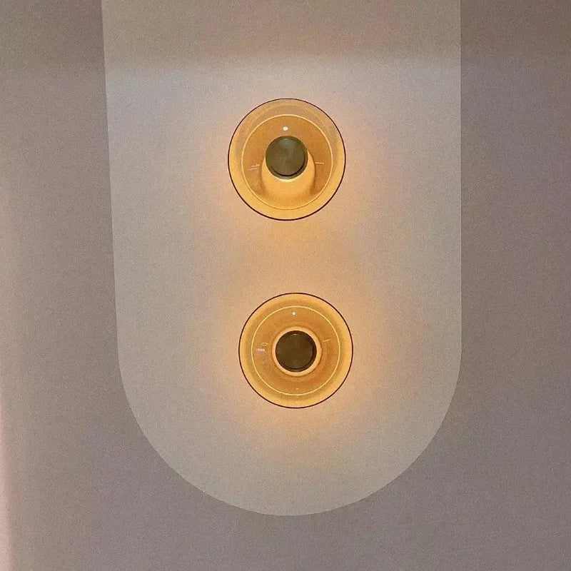 Eloria Glass Wall Light – Nordic LED Wall Lamp | Modern Ambient Lighting for Sophisticated Interiors