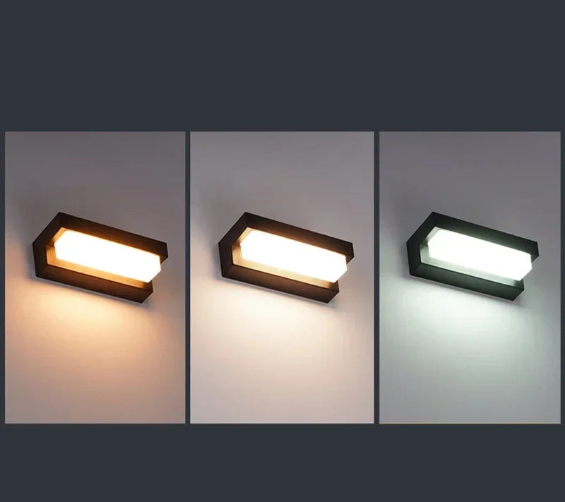 Solar LED Outdoor Wall Light – Waterproof Exterior Wall Lamp | IP65 Garden & Fence Lighting | Energy-Saving Solar Security Light